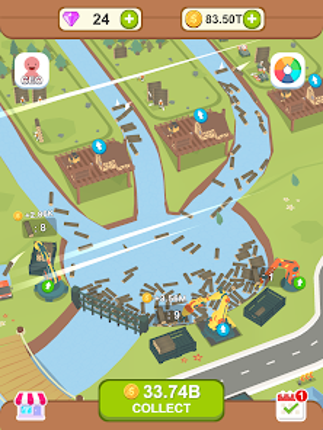 Aquatic Logging Factory screenshot