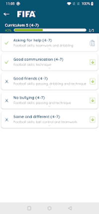 Football for Schools screenshot