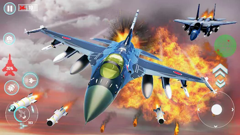 Fighter Jet War Plane Games screenshot