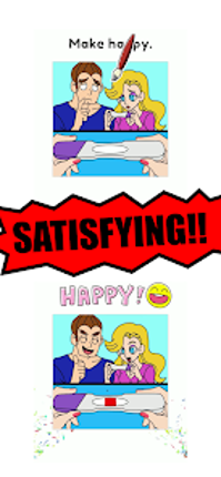 Draw Happy Baby : Puzzle Game screenshot