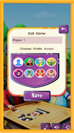 Motu Patlu Carrom Game Image
