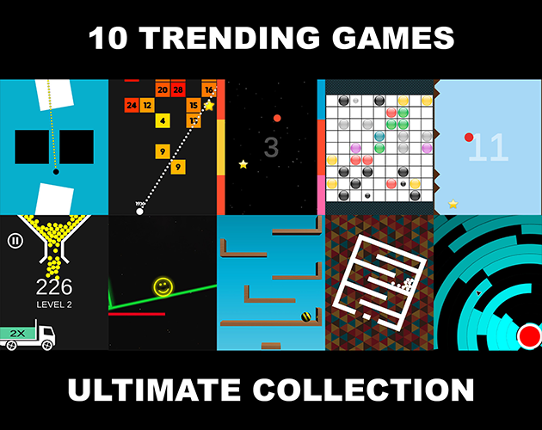 10 Trending Hyper-Casual Games - Unity Source code Game Cover