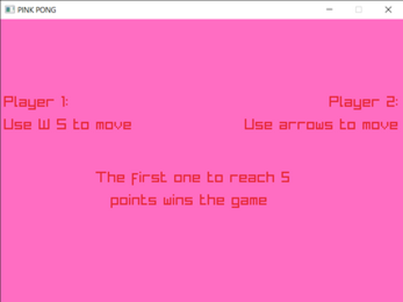 Pink Pong Image
