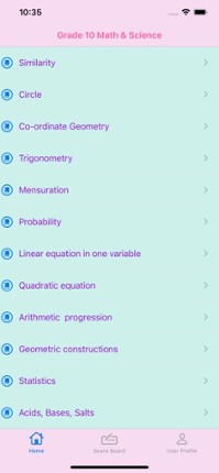 Grade 10 Math &amp; Science Image