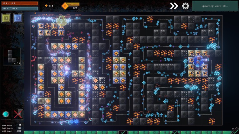 Grid Forge TD screenshot