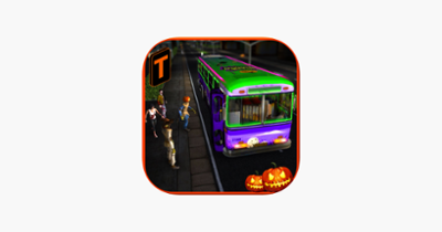 Halloween Party Bus Driver 3D Image