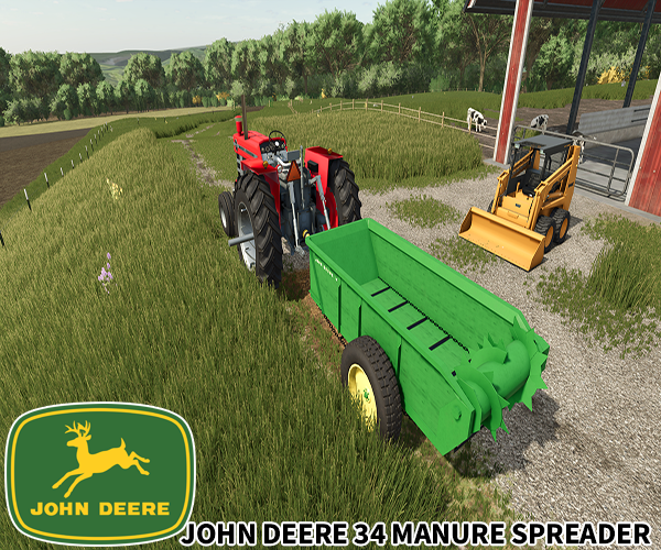 Games like John Deere 34 Manure Spreader FS25
