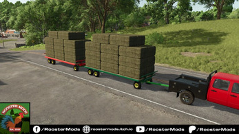 John Deere Bale Wagons screenshot