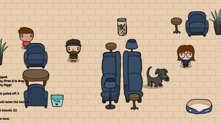 Kobi's Biscuit Heist 2D screenshot