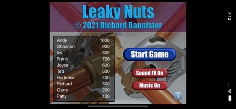 Leaky Nuts screenshot
