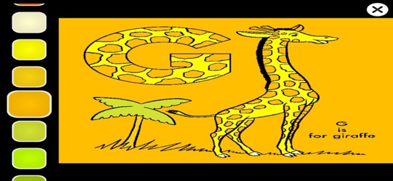 Learn ABC Animal Coloring Book screenshot