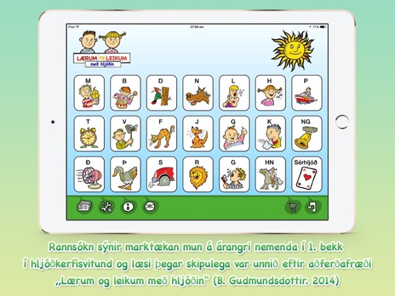 Lærum og leikum með hljóðin - Allt efnið Image