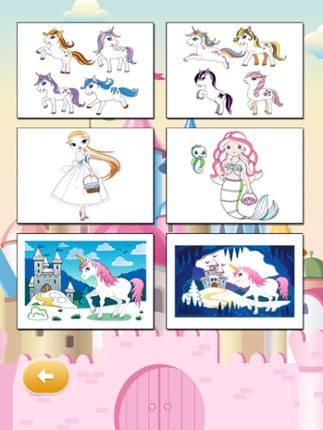 My Little Princess Coloring Book Games for Girls Image