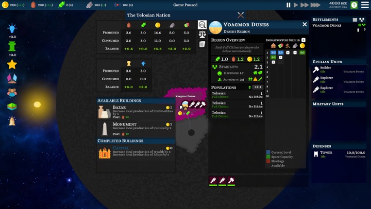 Nova Historia screenshot