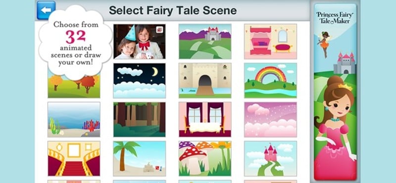 Princess Fairy Tale Maker screenshot