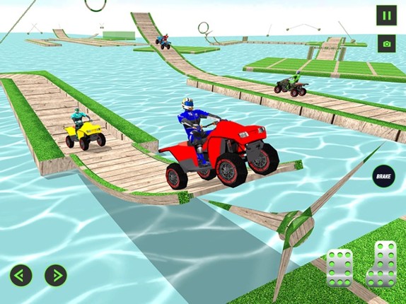 Quad Bike Stunt Racing Games screenshot