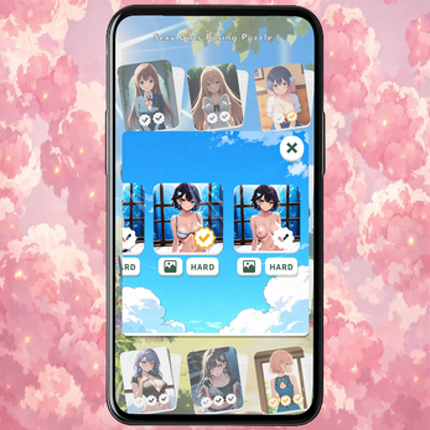 Sexy Girls Posing Puzzle Mobile Edition screenshot