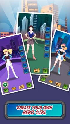 Super Hero Girl Beauty DressUp : Frenzy Games Free Image