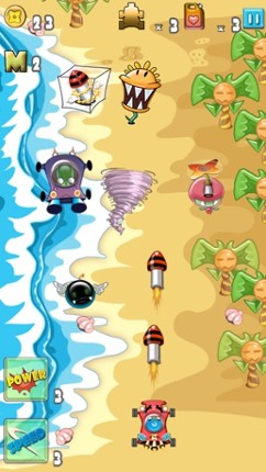 Super Kart Racing Free Games For Crazy Fast Shooting screenshot