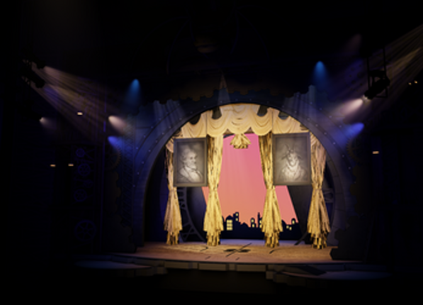 Wicked The Musical Set Image