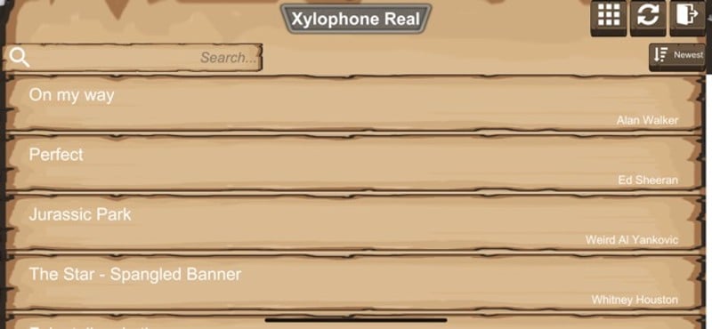 Xylophone Real: 2 mallet types Image