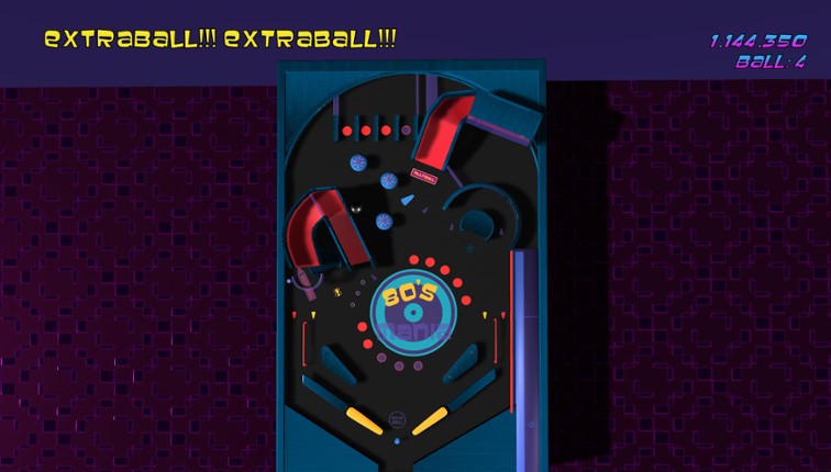 80's Mania Pinball screenshot