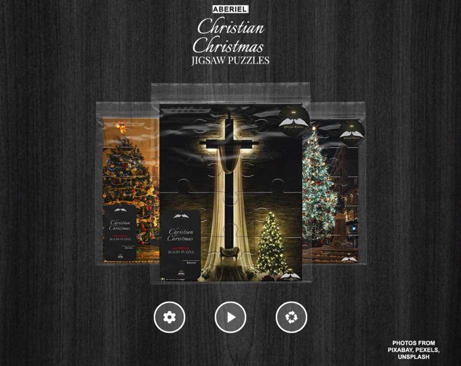 Games like Aberiel Christian Christmas Jigsaw Puzzles — 12 & 20-Piece Edition