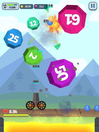 Ball Blast Cannon blitz mania screenshot