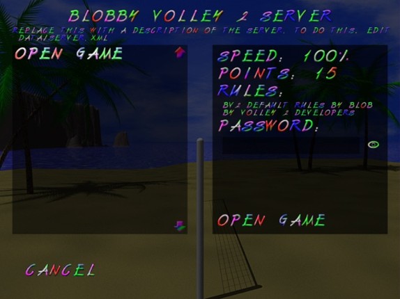 Blobby Volley 2 screenshot