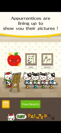 Cat Painter drawing game screenshot
