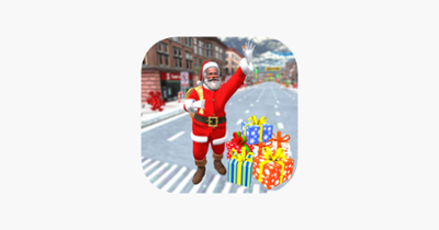 Christmas Santa City Driving Image