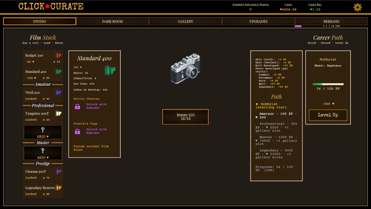 Click & Curate: Idle Photography Image