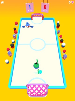 Crazy Hockey 3D screenshot