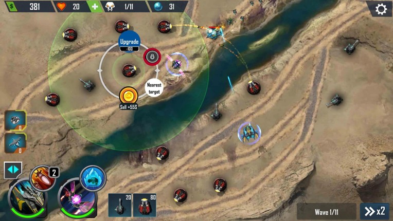 Defense X screenshot