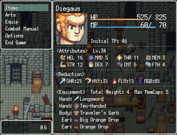 -demo- Fallen Souls <Souls-like Turn-Based RPG> screenshot