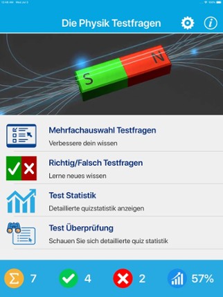 Die Physik Quiz screenshot