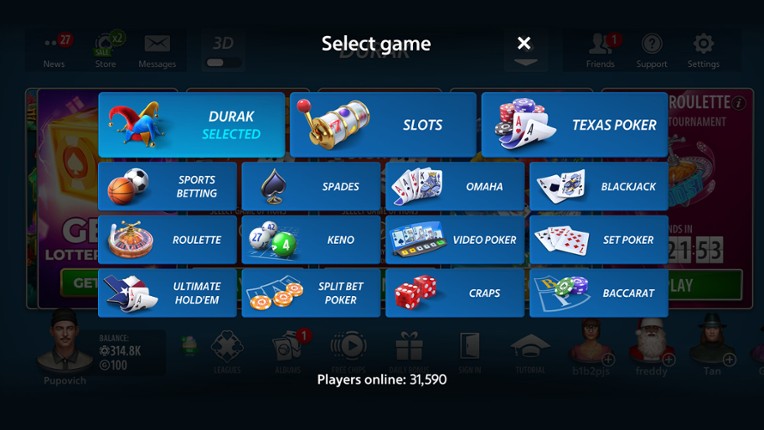 Durak Online by Pokerist screenshot