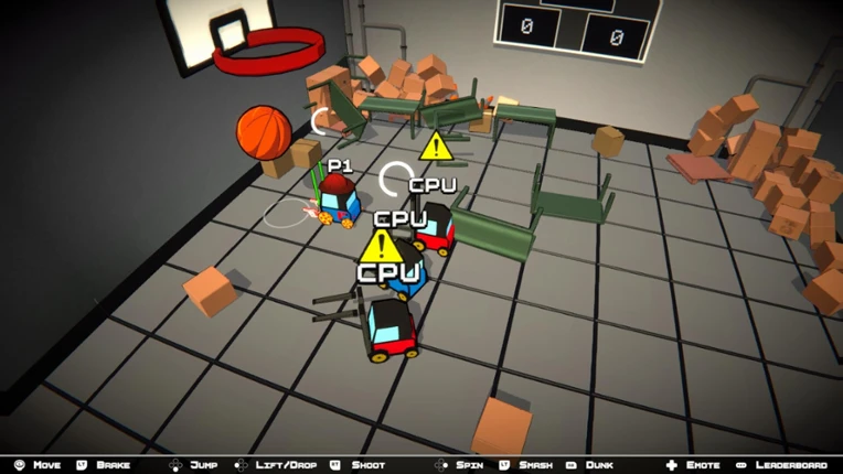 Forklift Basketball Image