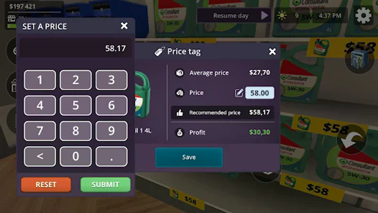 Auto Parts Store Simulator screenshot