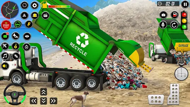 Garbage Truck Simulator Games screenshot