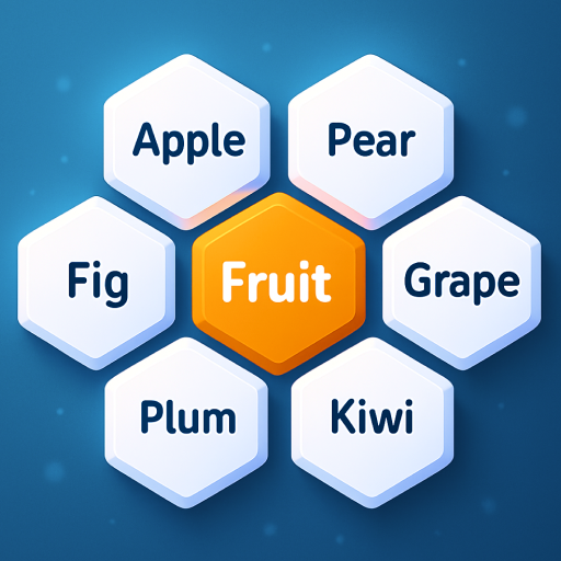Games like Hexa Words: Sort Associations