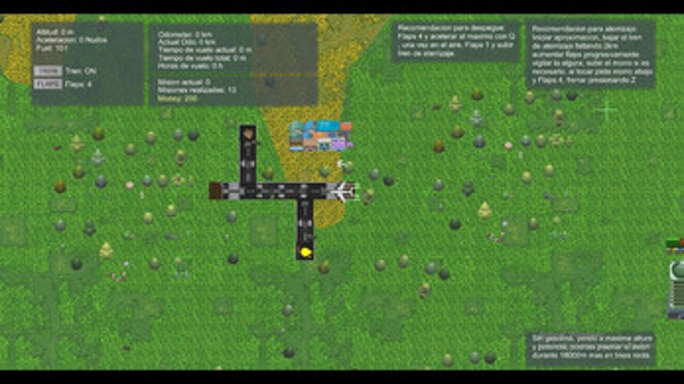 2D Flight Simulator screenshot