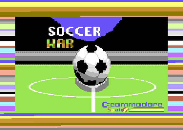 Soccer War (Commodore 64) Game Cover