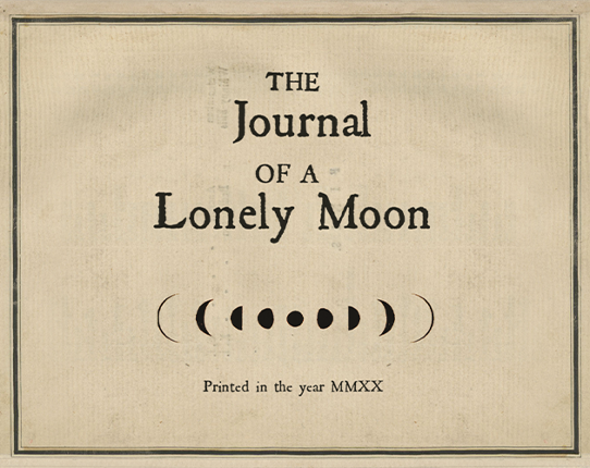The Journal of  a Lonely Moon Image