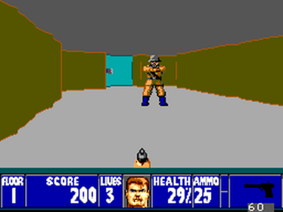 Wolfenstein Maze 3D screenshot