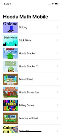 Hooda Math Mobile screenshot