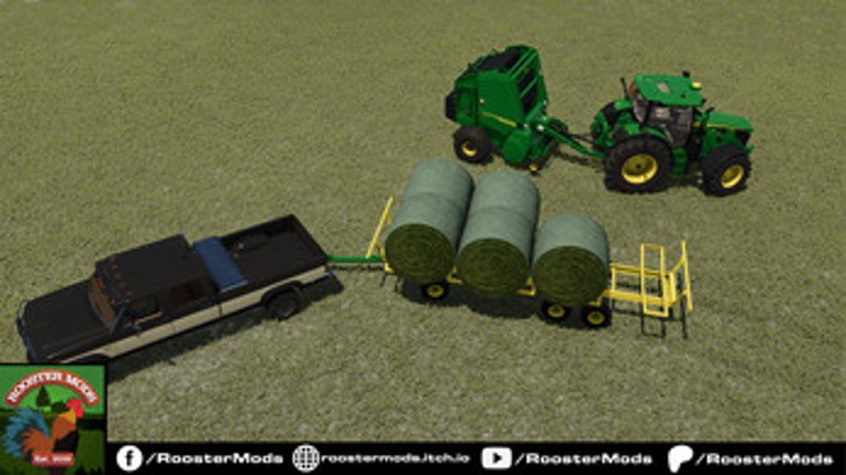 John Deere Bale Wagons Image