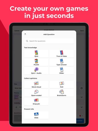 Kahoot! Play & Create Quizzes screenshot