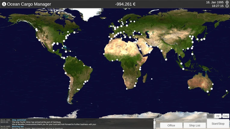 Ocean Cargo Manager screenshot