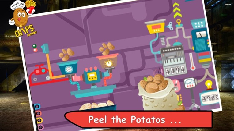 Potato Chips Factory Simulator - Make tasty spud fries in the factory kitchen screenshot